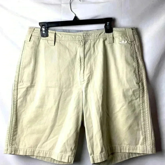 adidas Other - ADIDAS MENS‎ SIZE 34 KHAKI TAN SHORTS GOOD CLEAN CONDITION